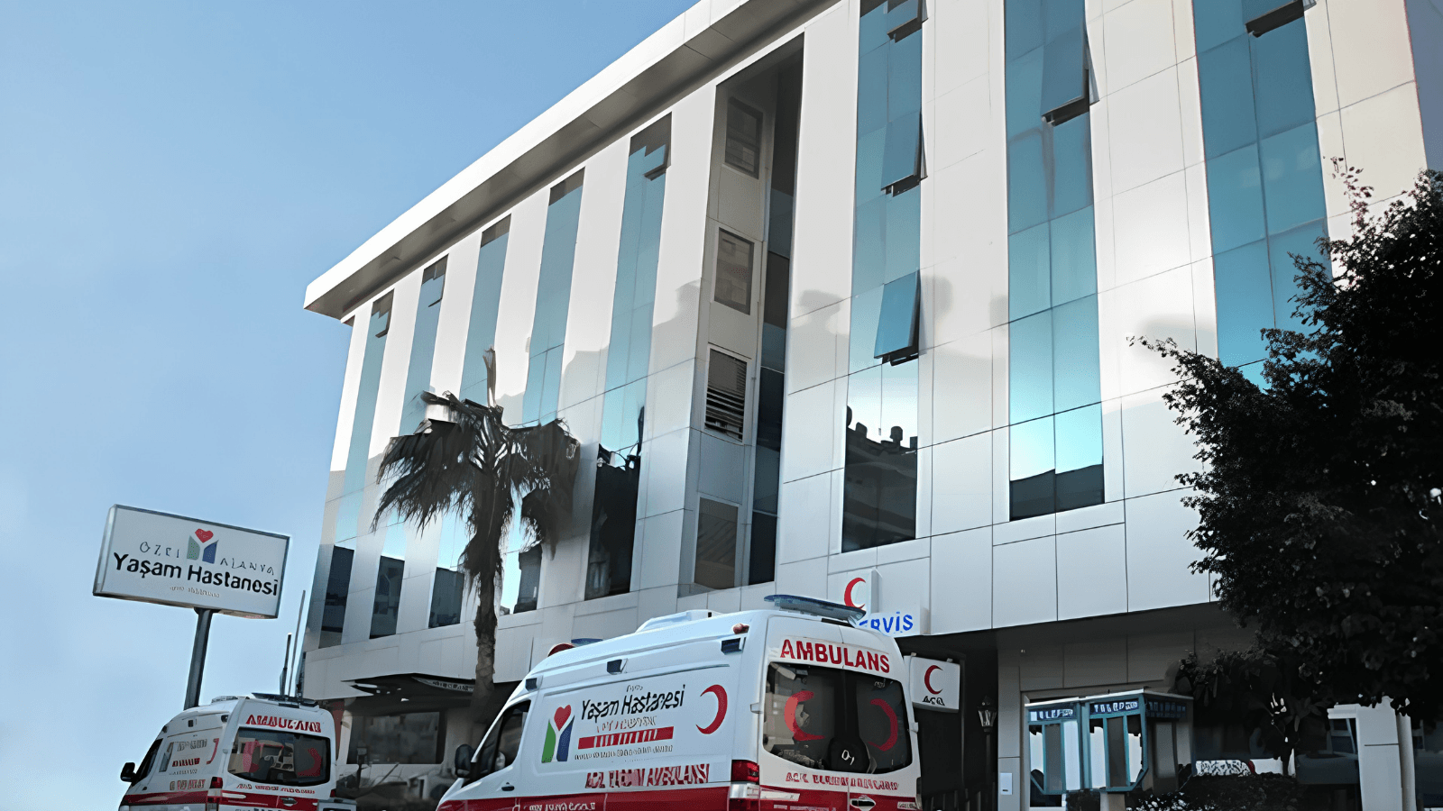 Alanya Yaşam Hastanesi binası